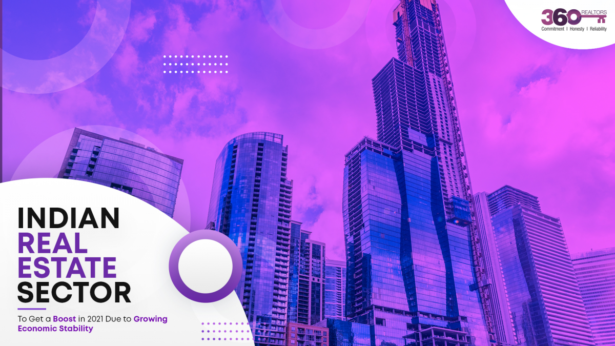 Indian Real Estate Sector to Get a Boost in 2021 Due to Growing Economic Stability