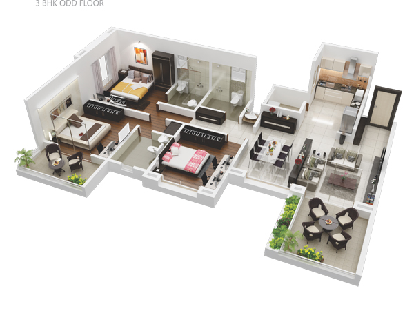 Kunal Aspiree  Floor Plan  Kunal Aspiree  Floor Plan