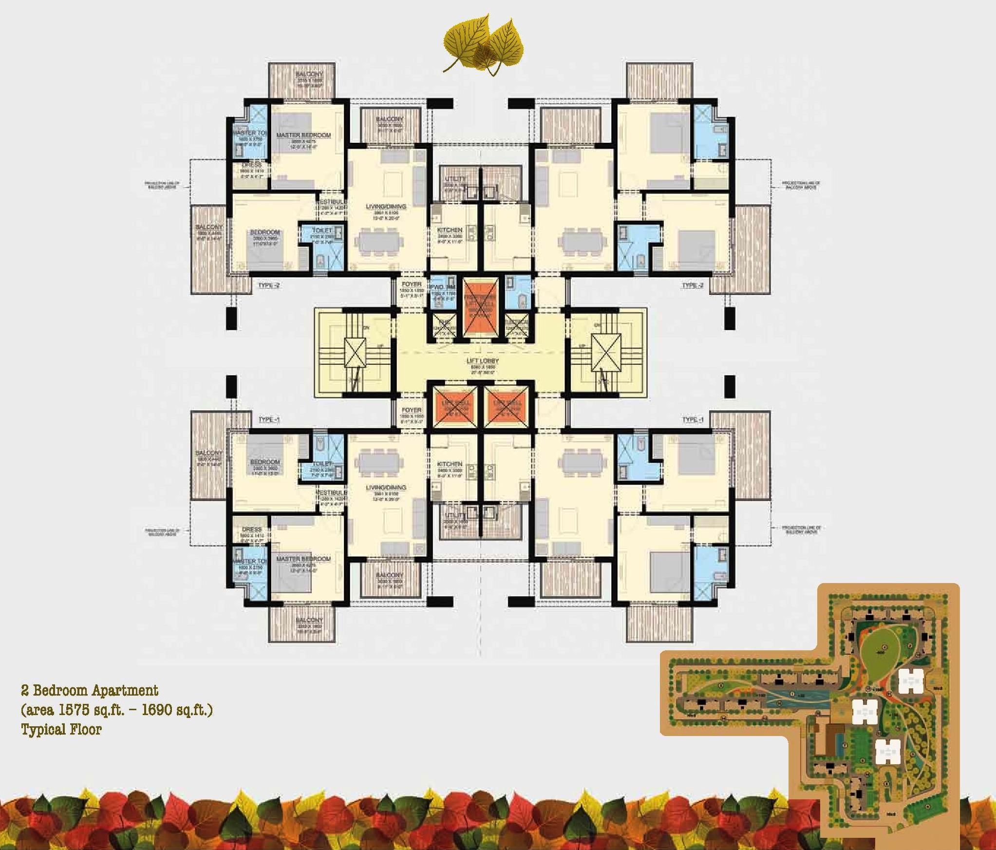 Ss Group The Leaf  Floor Plan 