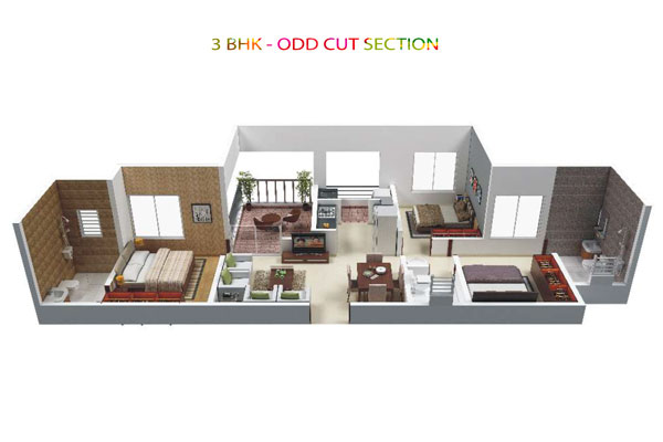 Saarrthi Suburbia Estate  Floor Plan 