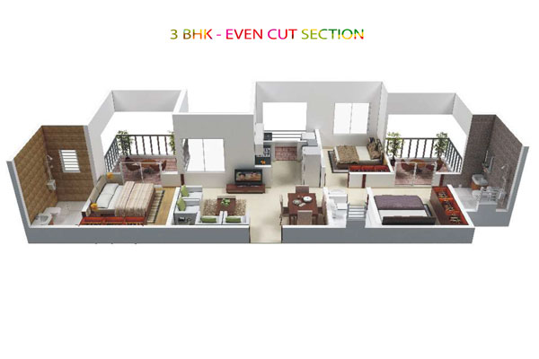 Saarrthi Suburbia Estate  Floor Plan 