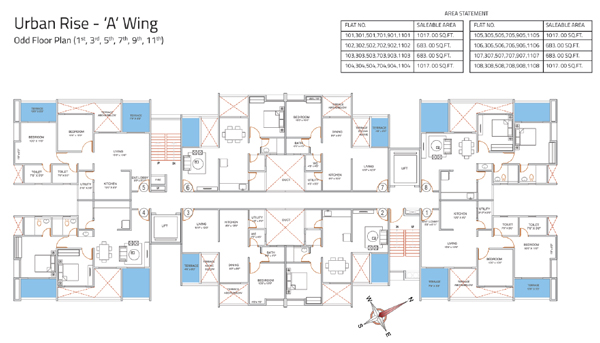 VTP Urban Rise  Floor Plan 
