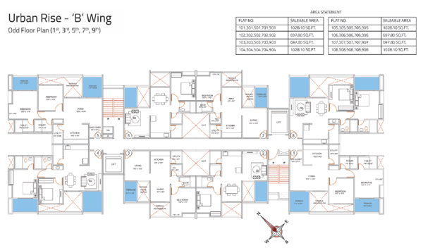 VTP Urban Rise  Floor Plan 