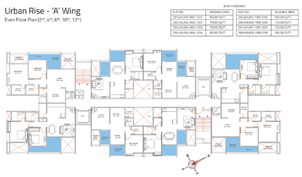 VTP Urban Rise  Floor Plan 