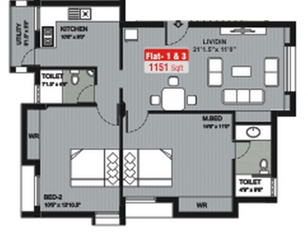 Maxis Pavithram  Floor Plan 