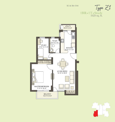 Unitech South Park  Floor Plan  Unitech South Park  Floor Plan