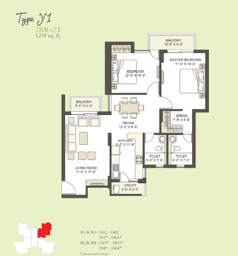 Unitech South Park  Floor Plan  Unitech South Park  Floor Plan
