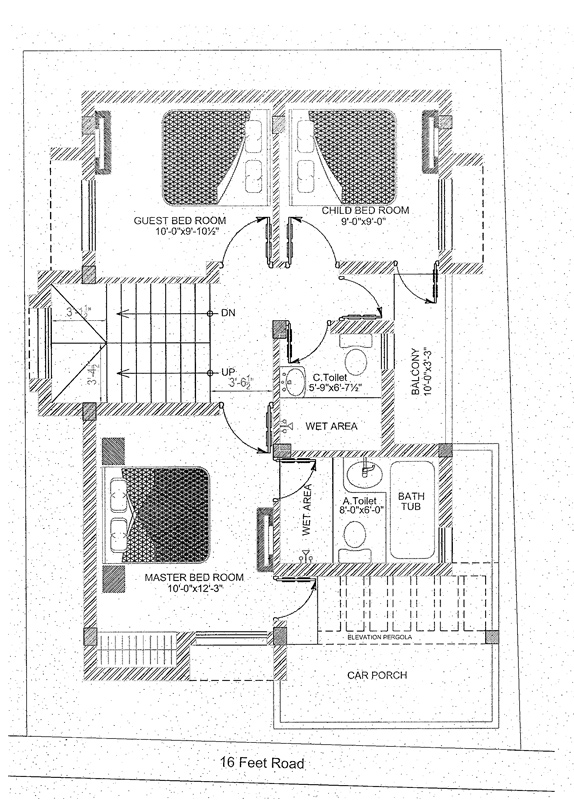 GP Homes Cherry Blossom Villas  Floor Plan 