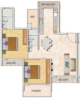 Monarch Imperial  Floor Plan 