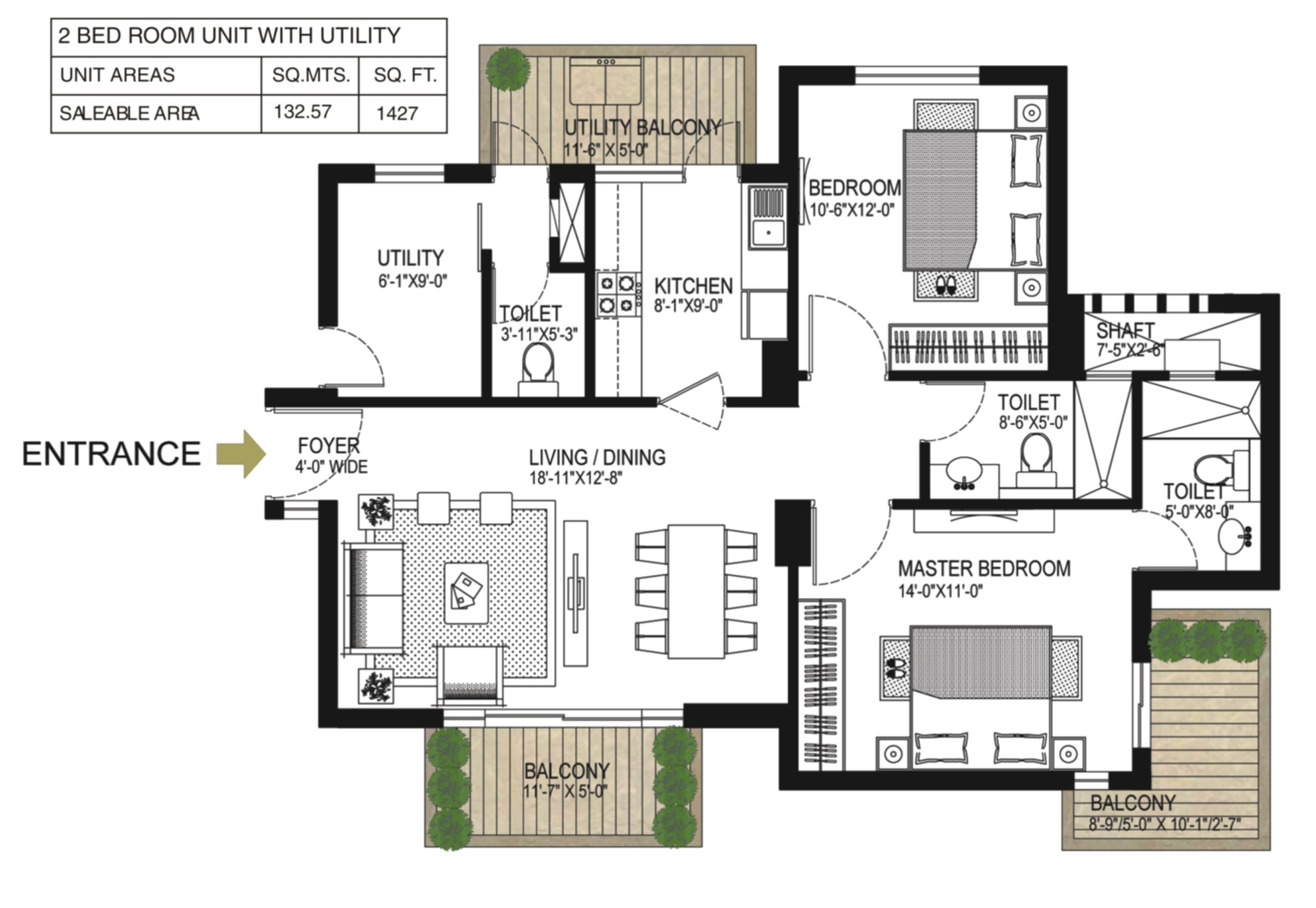 Alpha Gurgaon One  Floor Plan 