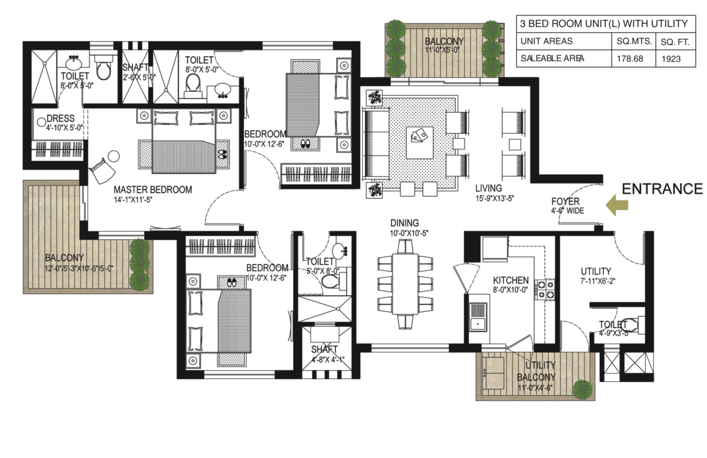 Alpha Gurgaon One  Floor Plan 