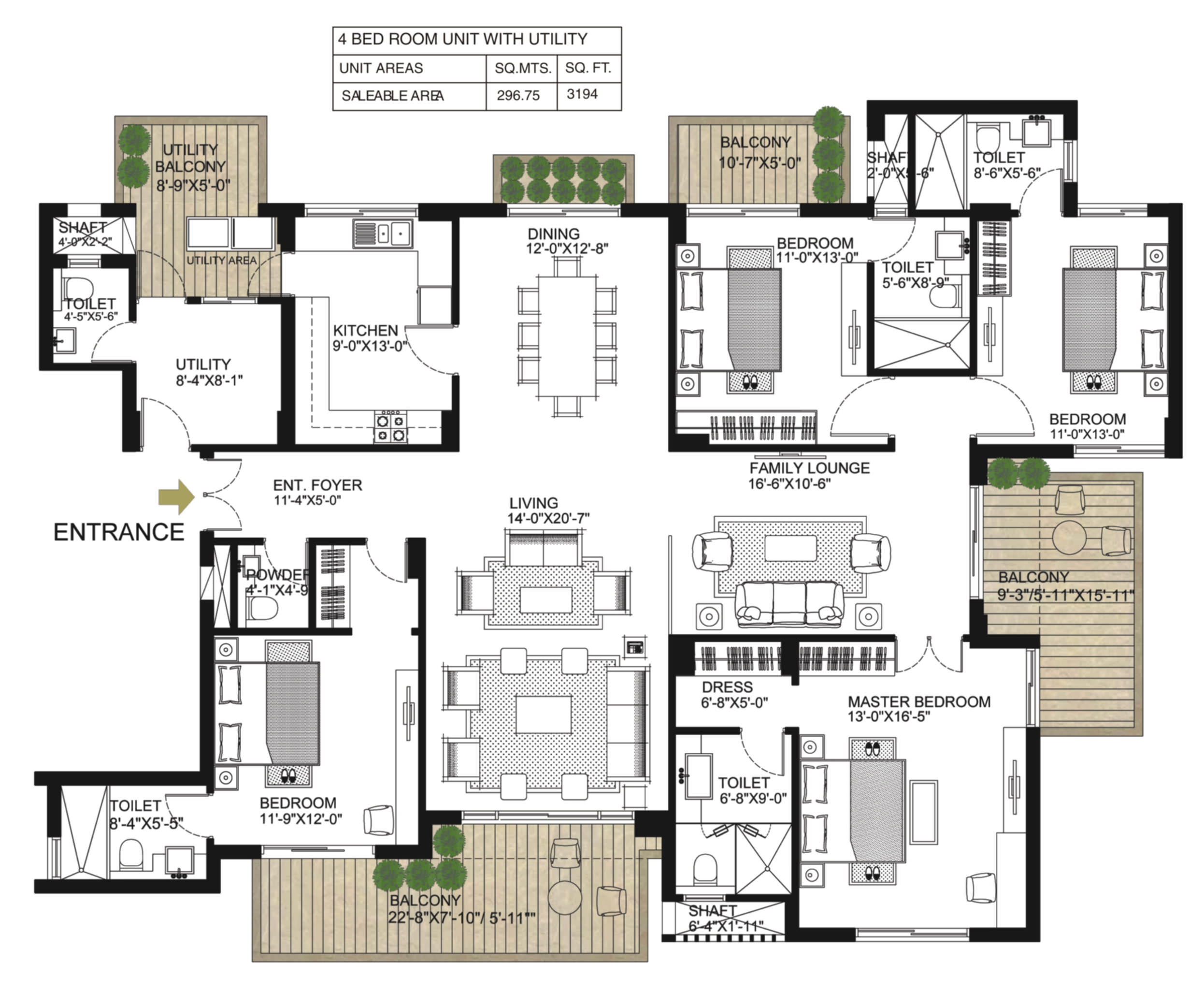 Alpha Gurgaon One  Floor Plan 