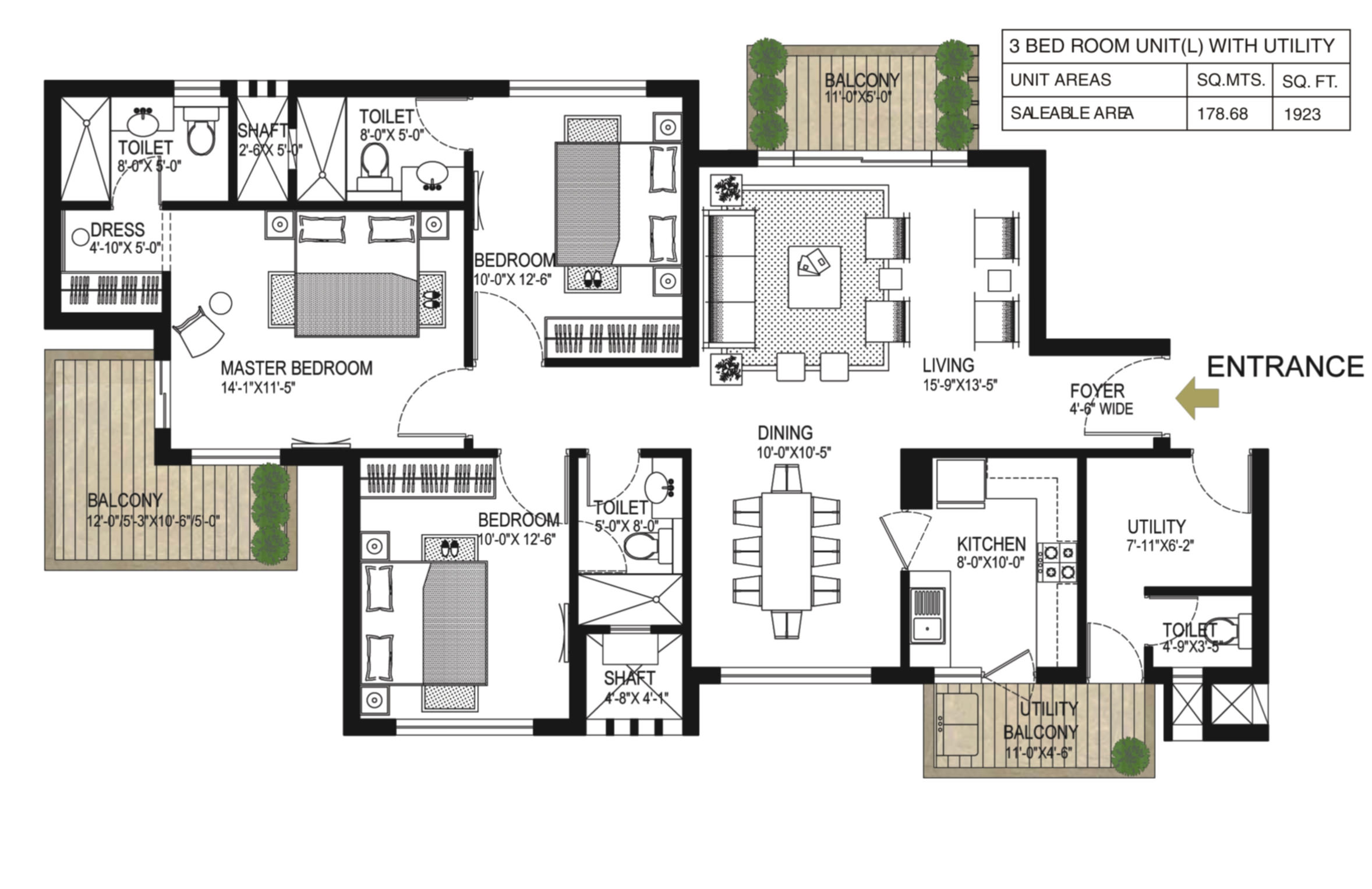 Alpha Gurgaon One  Floor Plan 