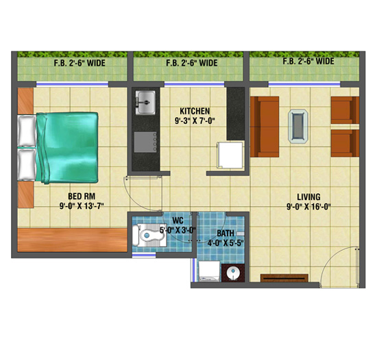 Arihant Anaika  Floor Plan 
