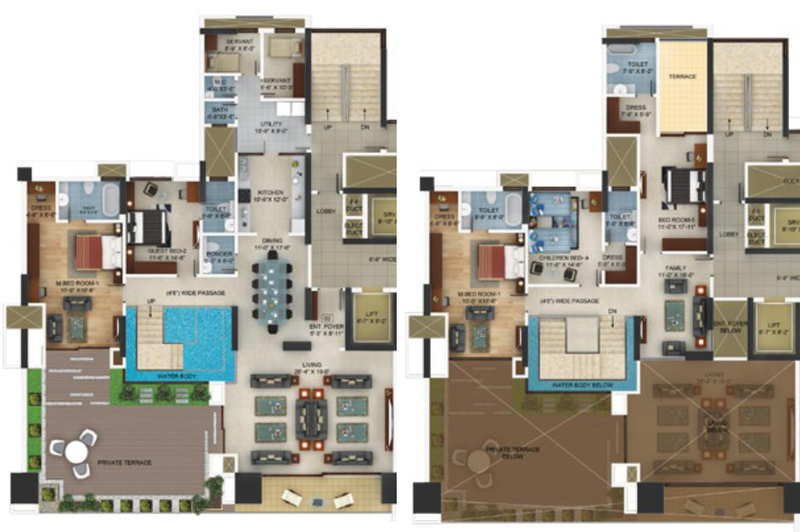 Mantri Blossom  Floor Plan 