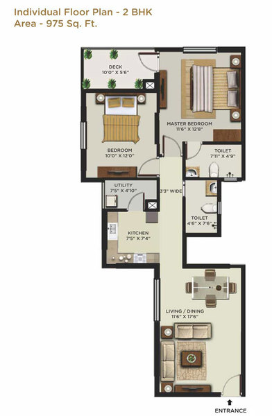 Mantri Alpyne  Floor Plan 