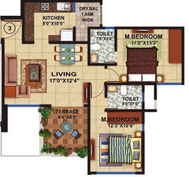 Amit Colori  Floor Plan  Amit Colori  Floor Plan