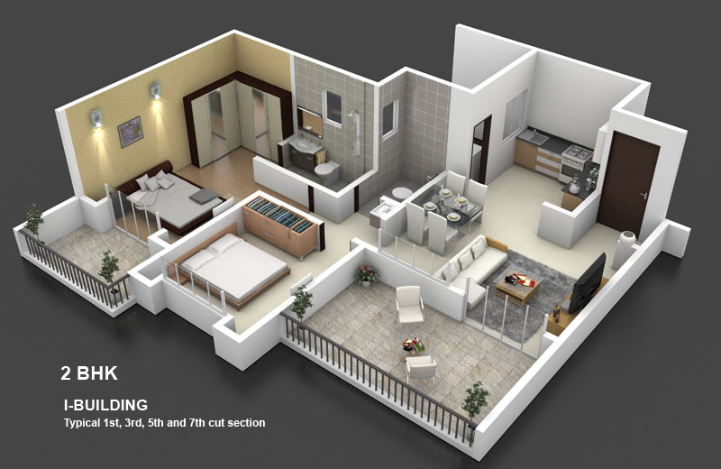 Pristine Pacific Phase 2  Floor Plan 