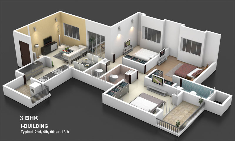 Pristine Pacific Phase 2  Floor Plan 