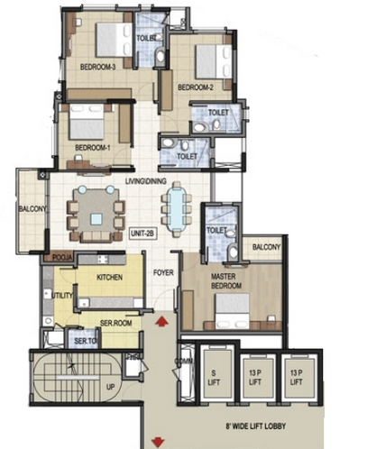 Aparna Elina  Floor Plan 