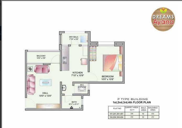 Dreams Ayana  Floor Plan 
