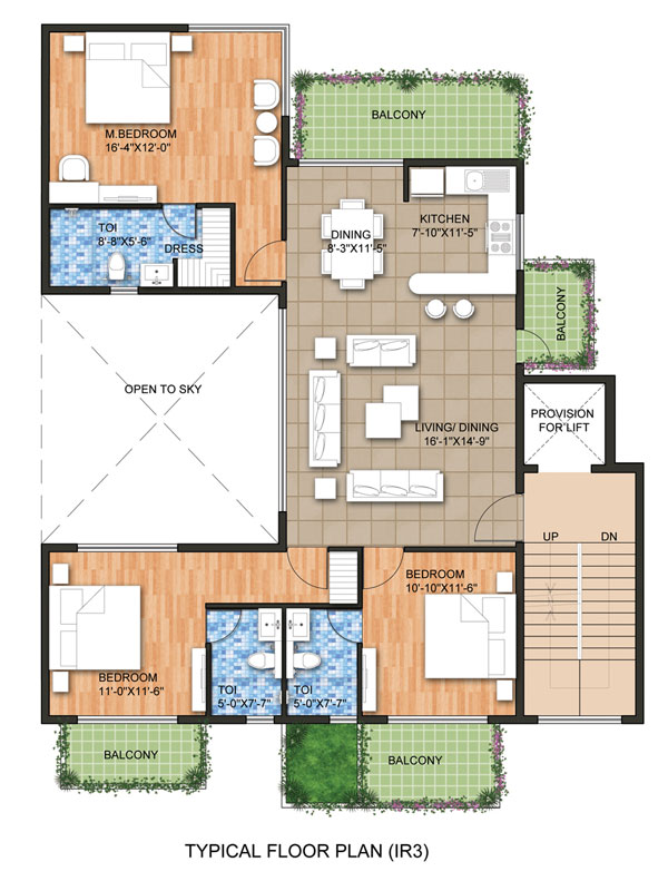 Raheja Ayana Residences  Floor Plan 
