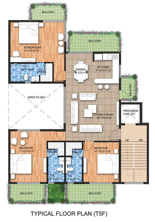 Raheja Ayana Residences  Floor Plan 