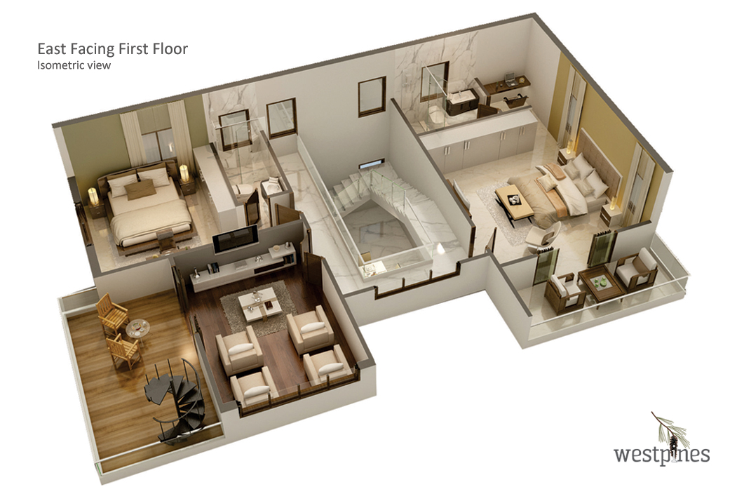 BricMor Westpines  Floor Plan 