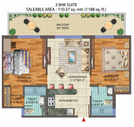 Central Park The Room  Floor Plan  Central Park The Room  Floor Plan