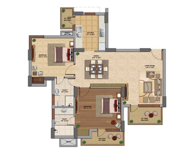 Geoworks 1000 Trees  Floor Plan  Geoworks 1000 Trees  Floor Plan
