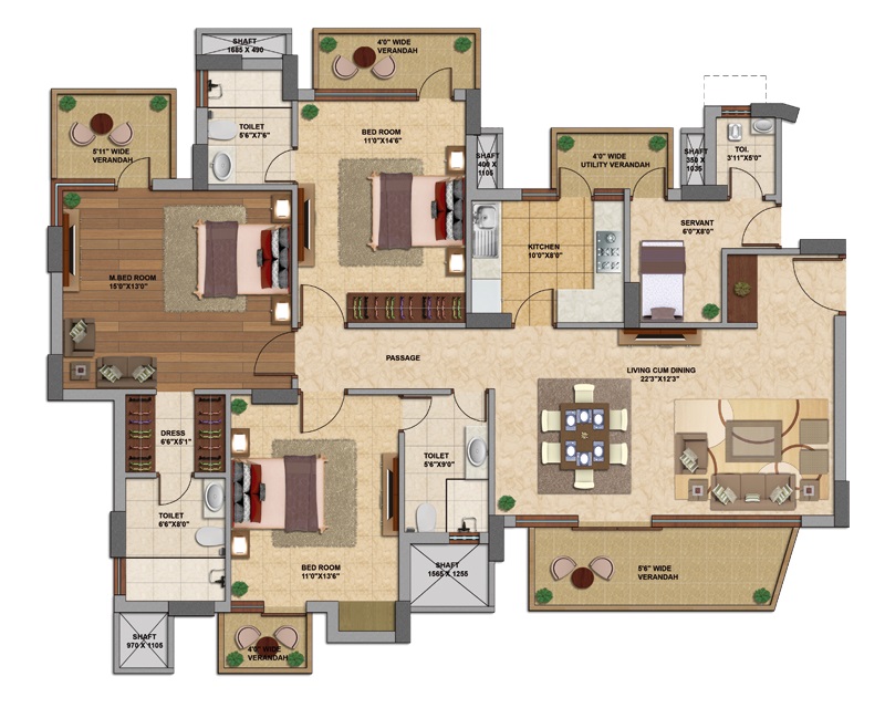Geoworks 1000 Trees  Floor Plan  Geoworks 1000 Trees  Floor Plan