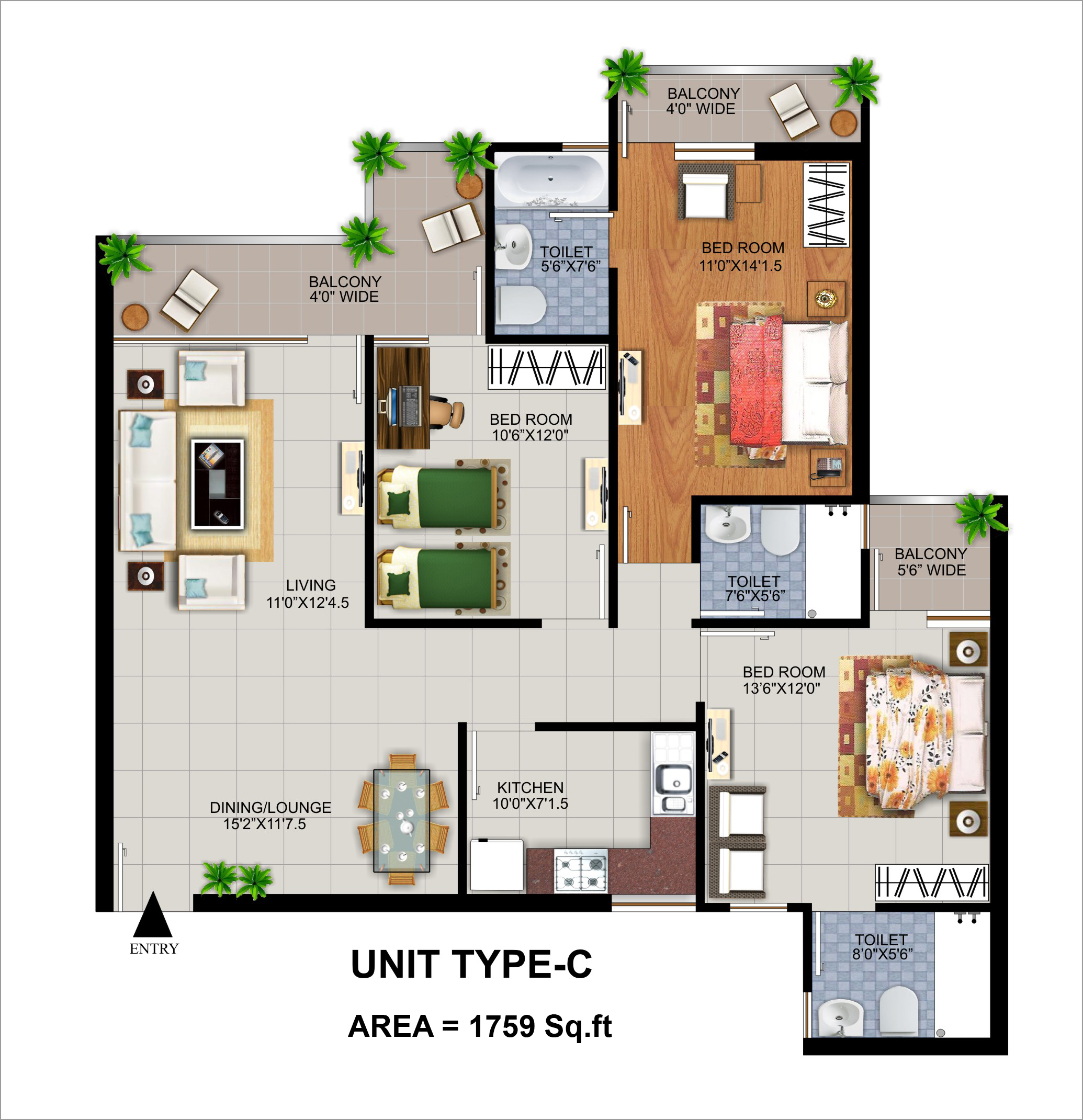 The Solitaire Avenue  Floor Plan   The Solitaire Avenue  Floor Plan