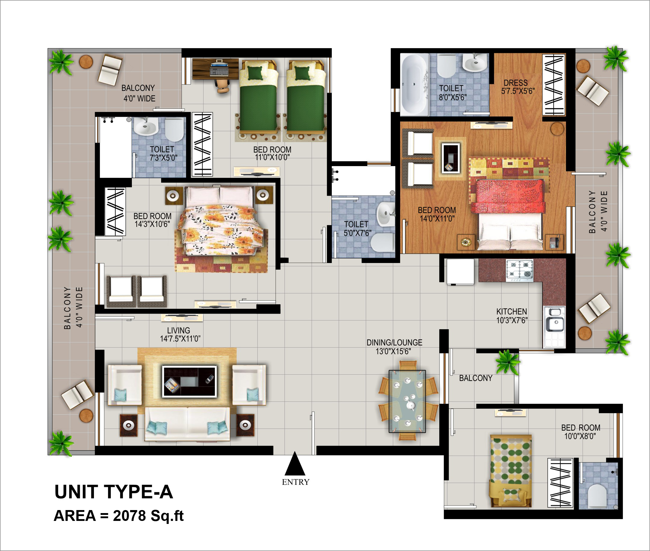The Solitaire Avenue  Floor Plan   The Solitaire Avenue  Floor Plan