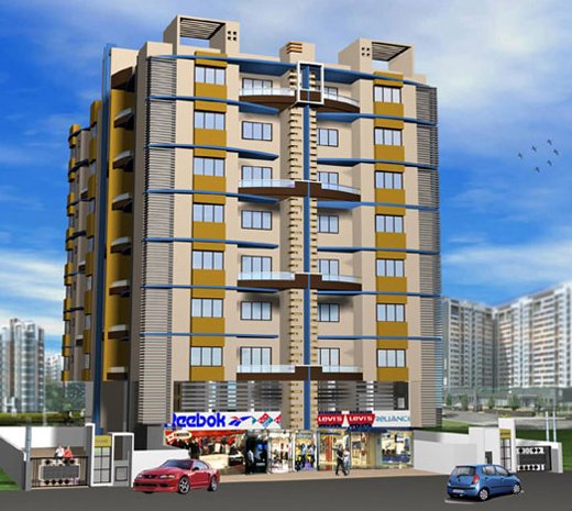 Concrete Ghanshyam Laxmi Apartments