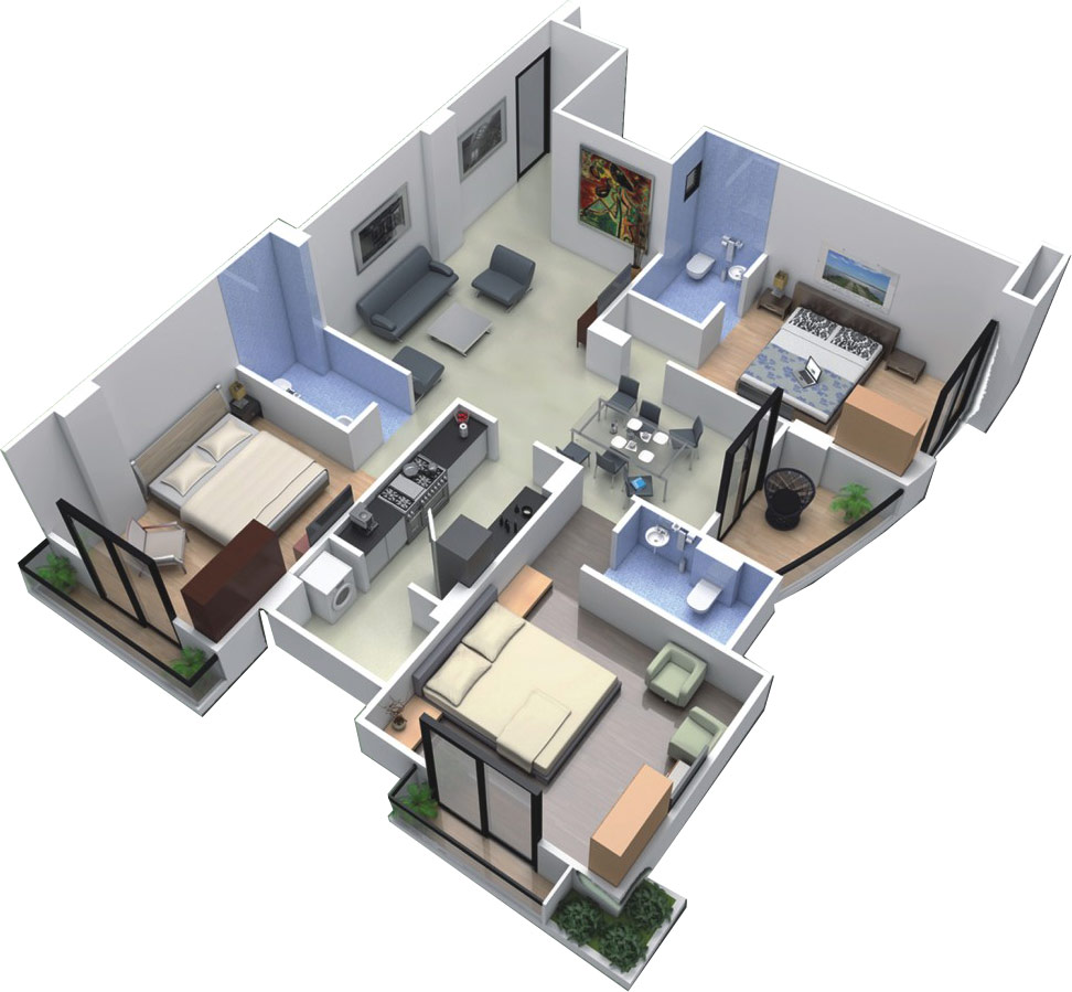  Balaji Skyz  Floor Plan 