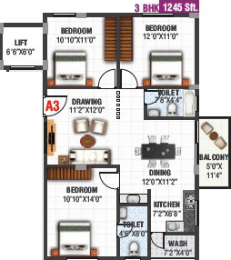  Whistling Winds  Floor Plan 