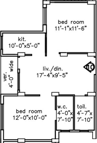 Green Oasis  Floor Plan 