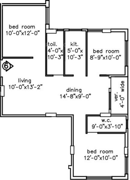 Green Oasis  Floor Plan 
