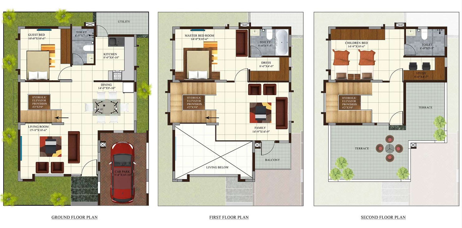 Concorde Cuppertino  Floor Plan 
