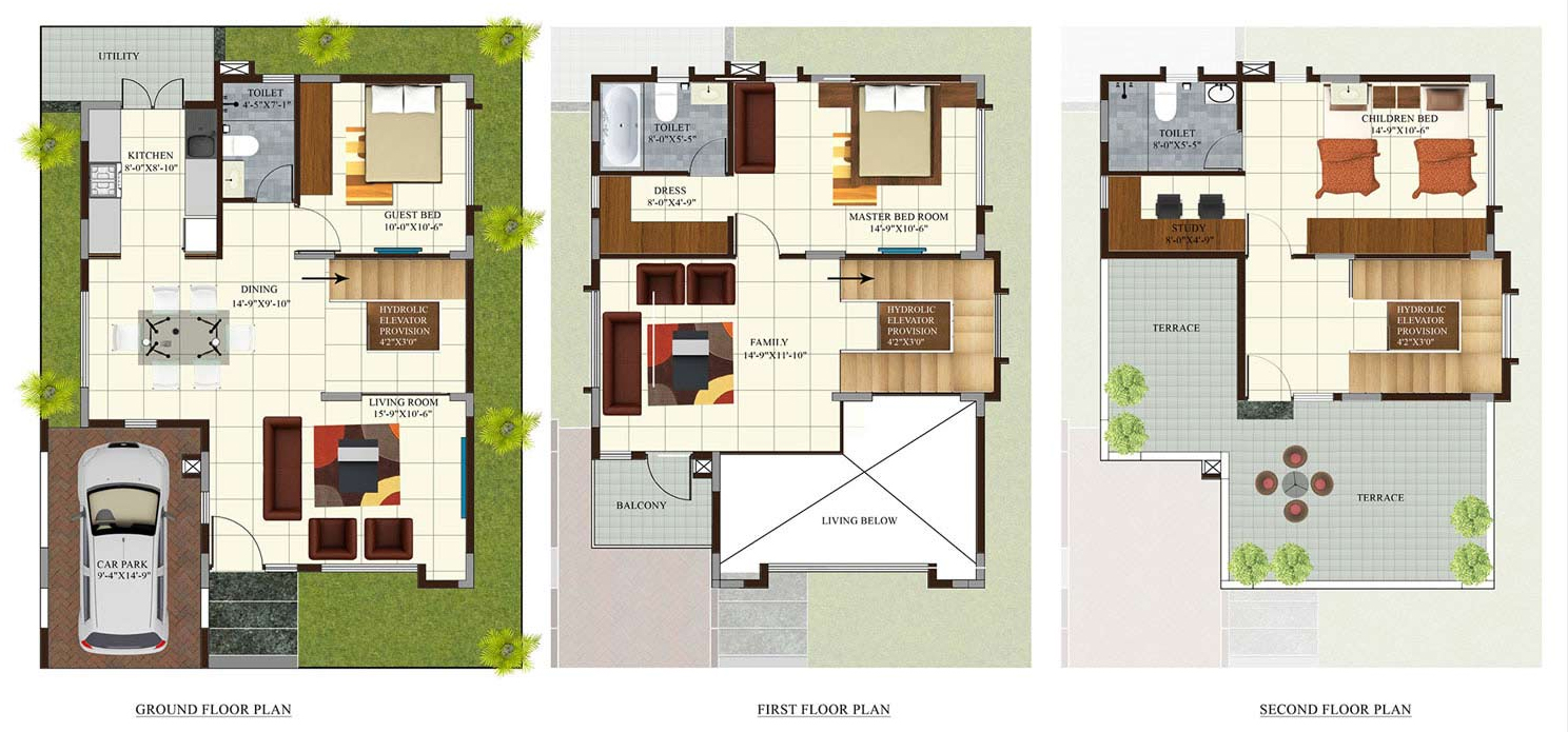 Concorde Cuppertino  Floor Plan 