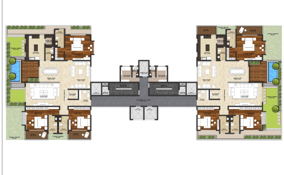 Krishna Brighton  Floor Plan 