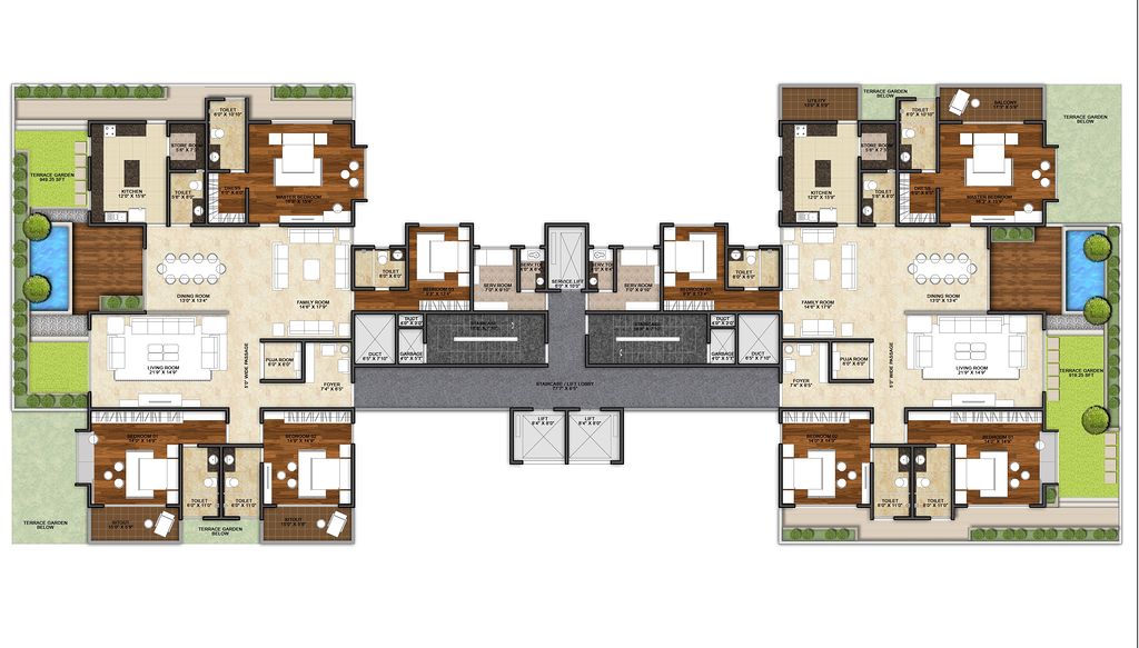 Krishna Brighton  Floor Plan 