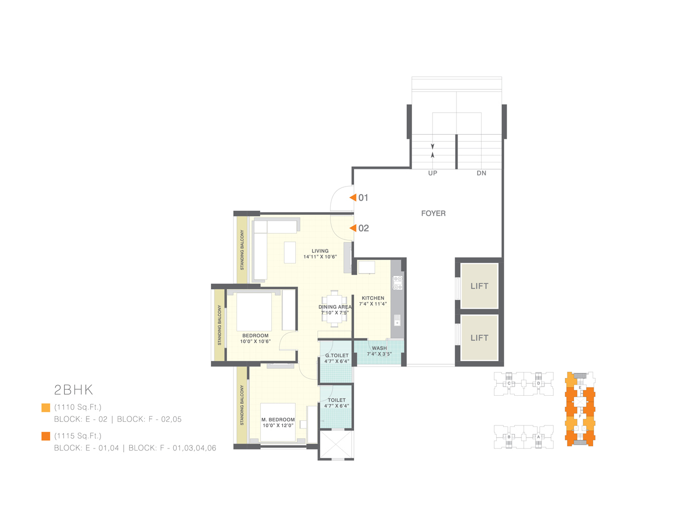 Gala Celestia  Floor Plan 