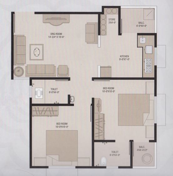 Panch Shlok Residency  Floor Plan 