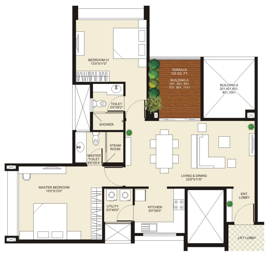 Marvel Fria  Floor Plan 