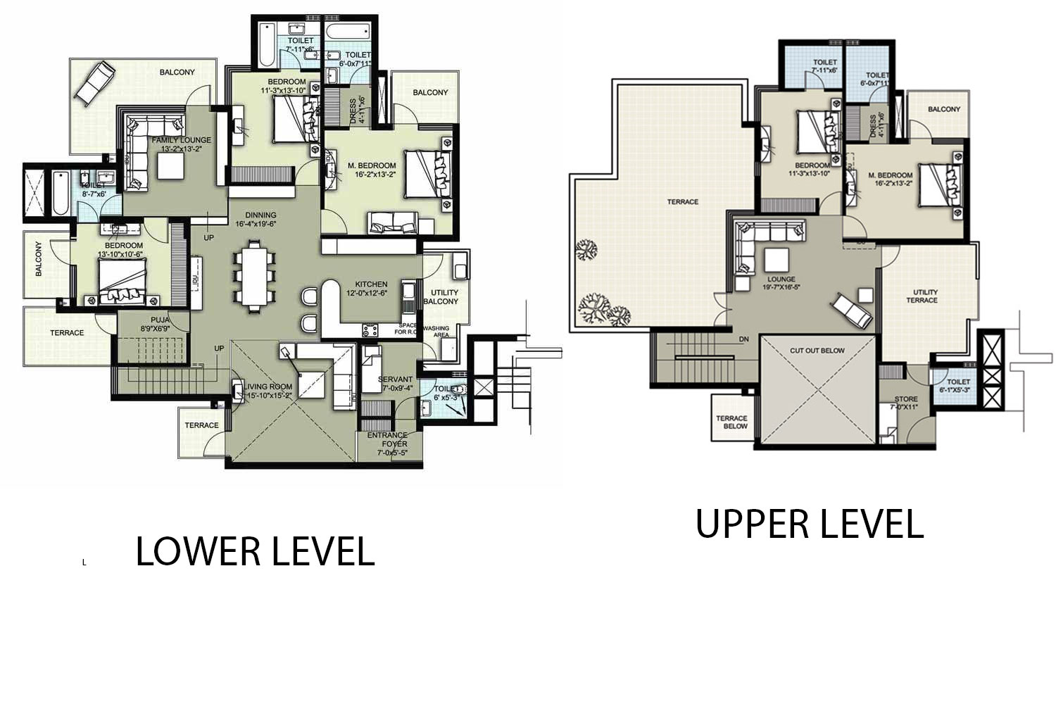 Raheja Atharva  Floor Plan  Raheja Atharva  Floor Plan