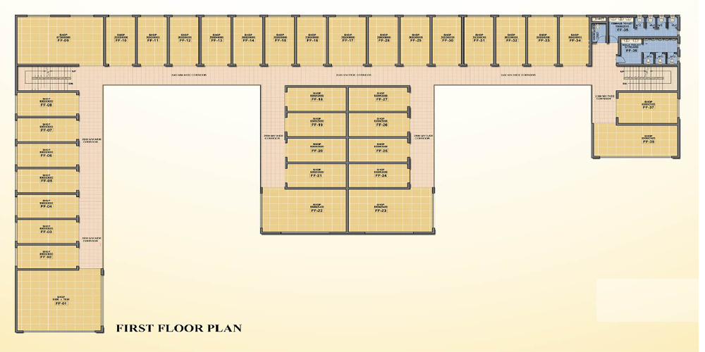 Supertech Mart Basera  Floor Plan 