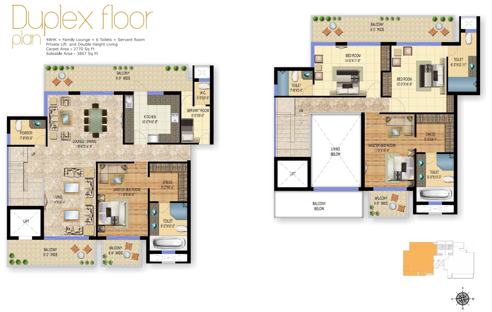  The Presidio  Floor Plan 
