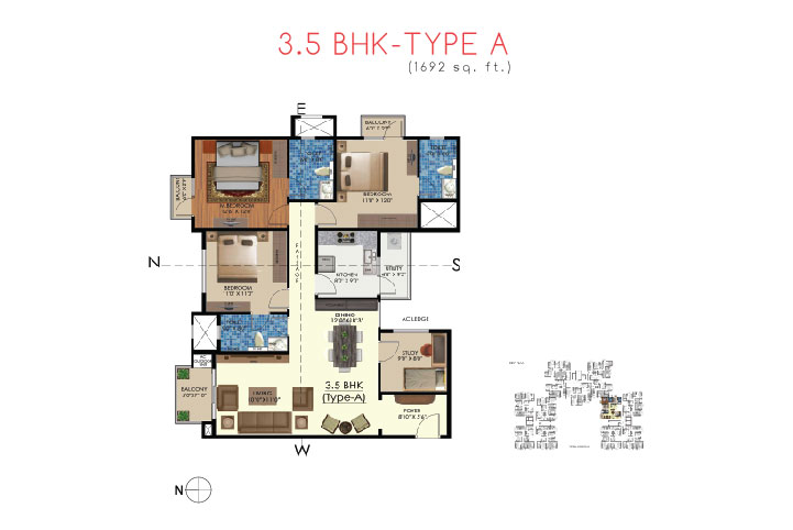  Urban Bloom  Floor Plan 