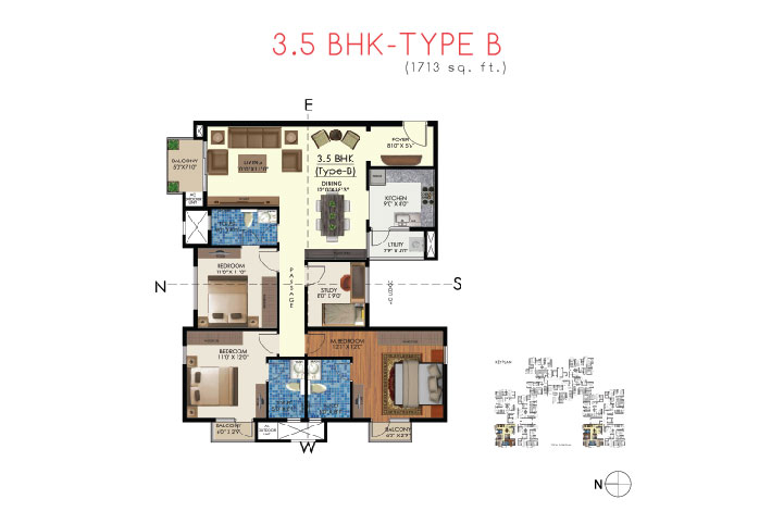  Urban Bloom  Floor Plan 
